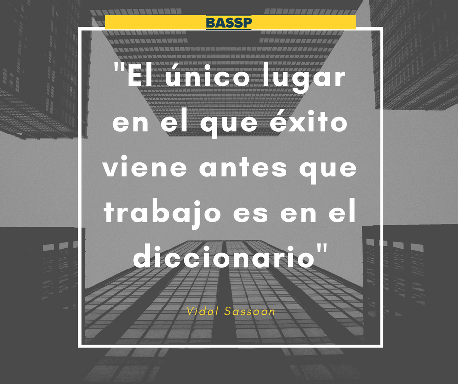 BASSP_'s tweet photo. "El único lugar en el que éxito viene antes que trabajo es en el diccionario" (Vidal Sassoon)📈💻🔝
#YaBASSP #lunes #testing #automatización https://t.co/oKvGuDYRKf