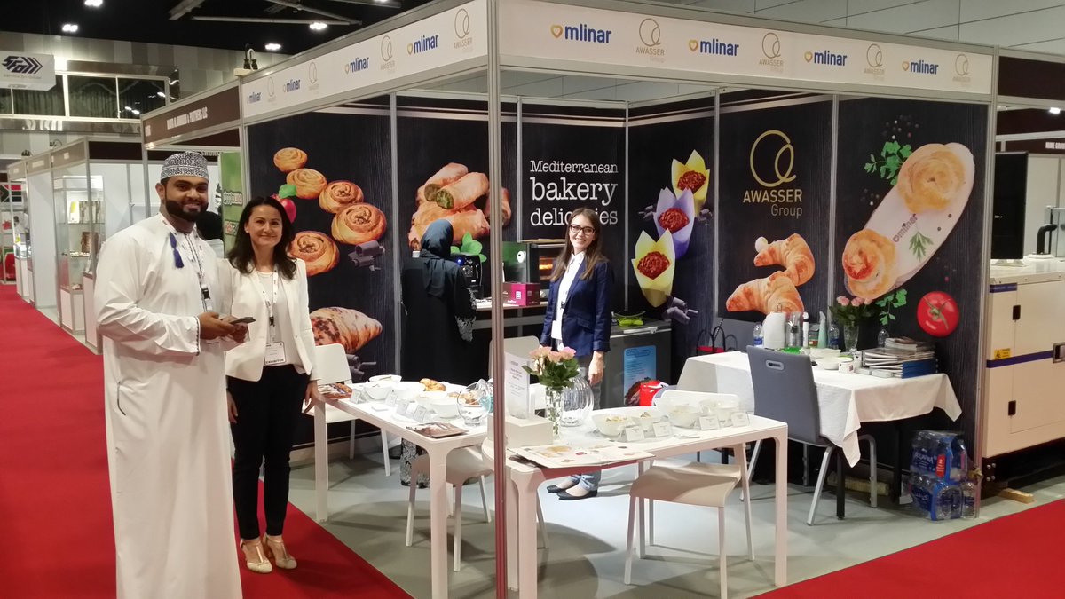 MlinarOman's tweet photo. Visit us and try fresh Premium bakery products from Europe. Two more days at @foodandhotel #FHO2017 from 10AM until 7PM @OmanConvention https://t.co/2psy0oagYr