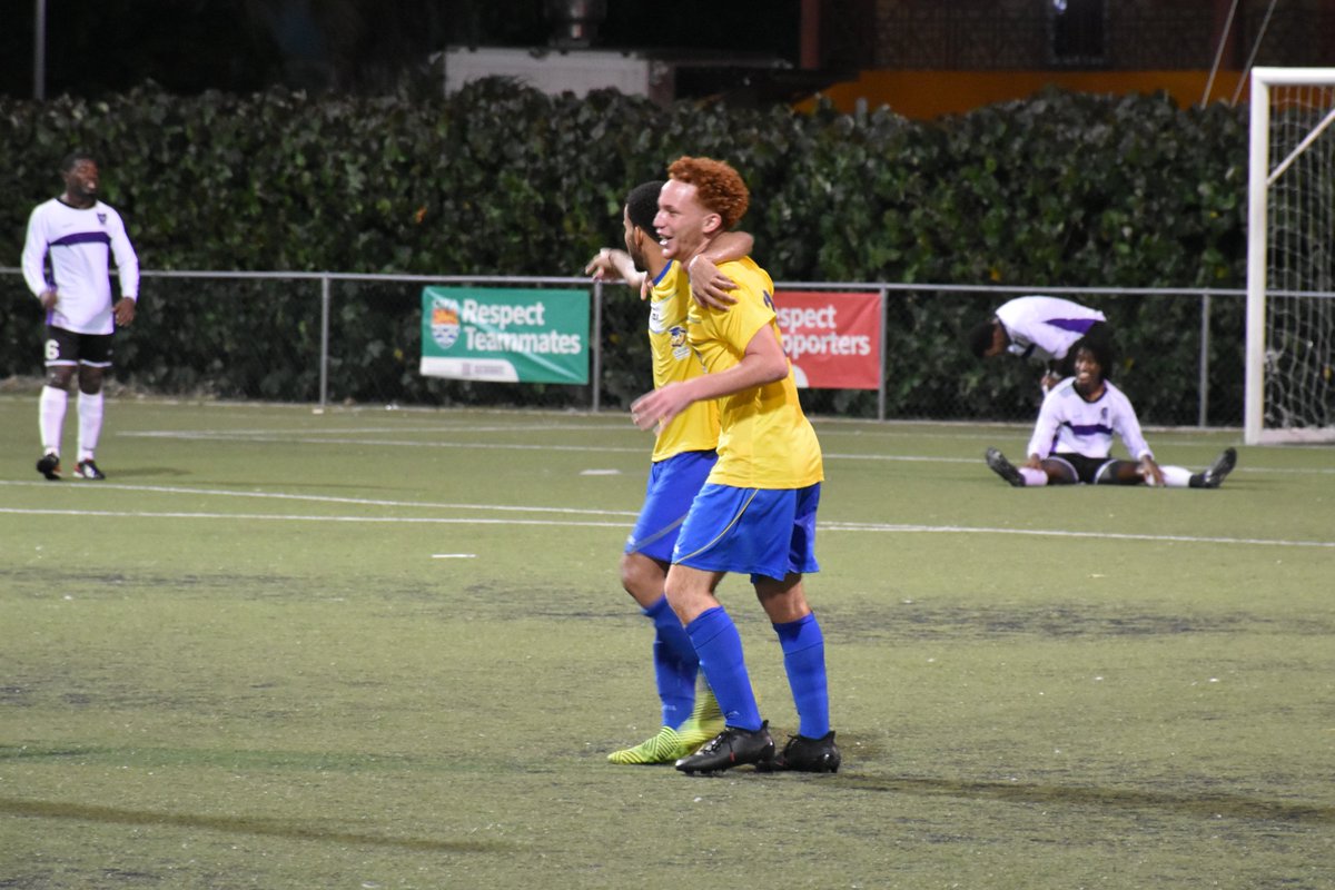 CaySportsBuzz's tweet photo. Scholars International wins with stoppage time goal over Bodden Town FC.
https://t.co/FNVNdKmb9n
#caymanislands #football  #lategoal https://t.co/1NAZU3mW9x