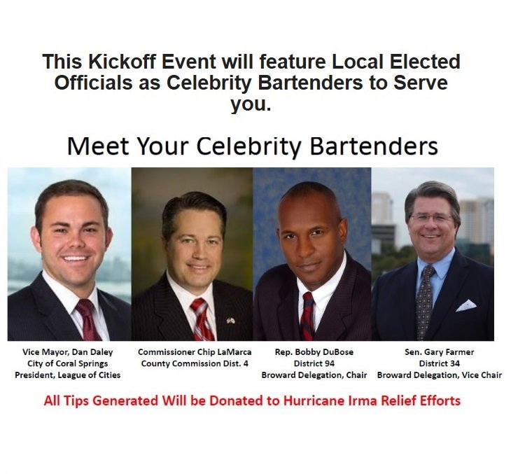 BrowardDaysFLA's tweet photo. Broward Days Kickoff Reception is rescheduled for Monday October 30th. Register: https://t.co/TYHMf1Vuld There is no need to re-register. https://t.co/b5hwDakqoT