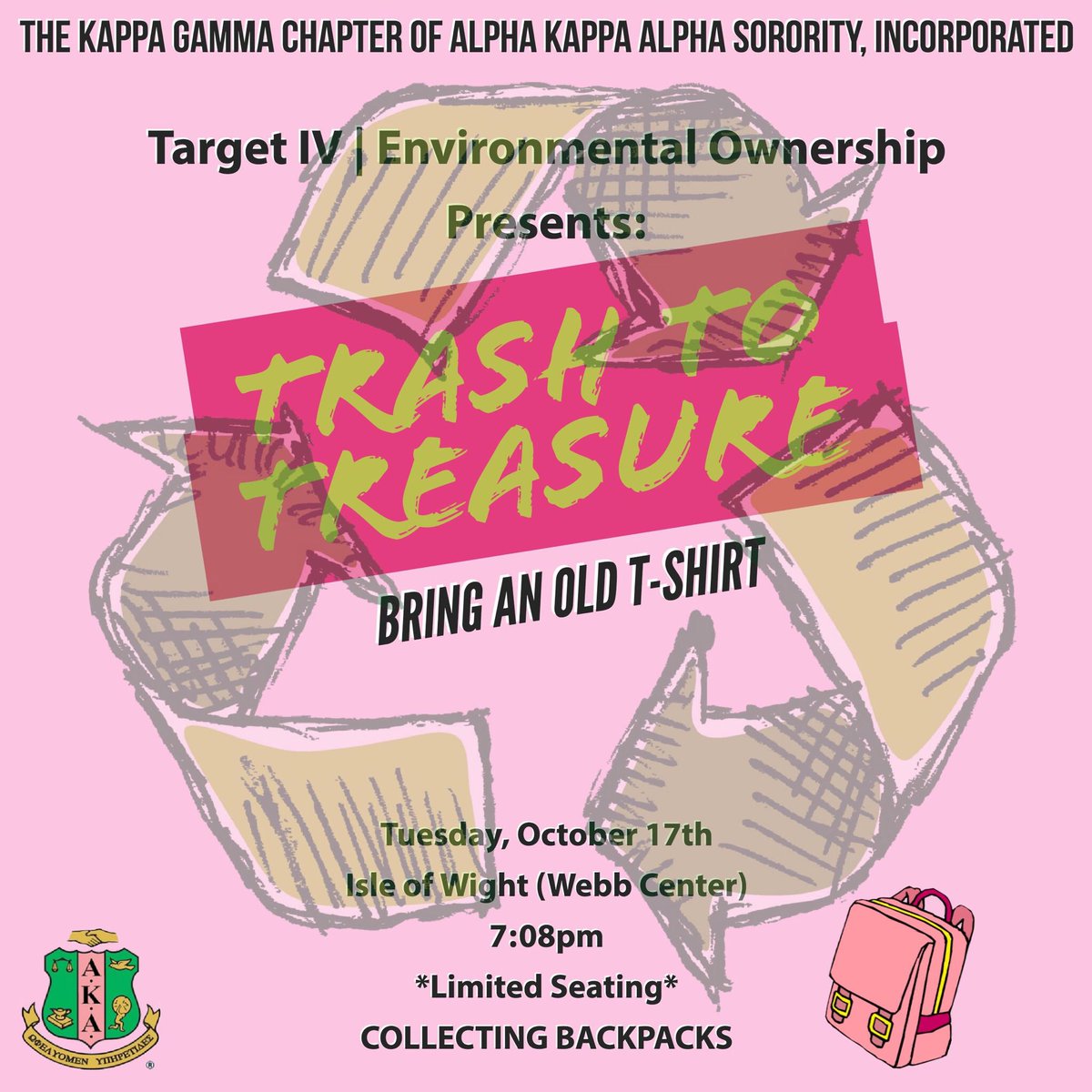 See you tomorrow!! Kome out and learn creative ways to discard of your old clothing 💓