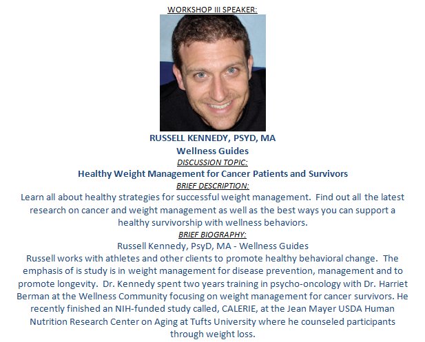 FriendsofMel's tweet image. Meet healthy surviving &amp;amp; wellness speaker RUSSELL KENNEDY! 10/28 CONFERENCE: The Art of Living-Life Beyond Cancer: goo.gl/ivbUR8