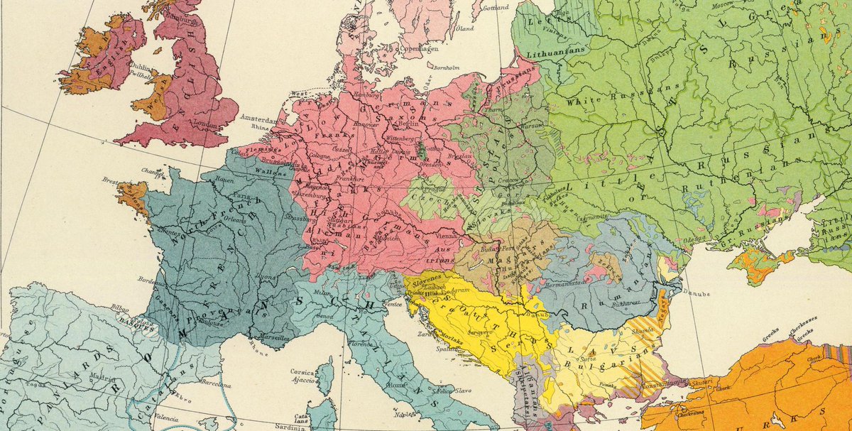 FamilyTreeMag's tweet photo. Happy #OldMapMonday! Learn how and why to read enthnographic maps. https://t.co/RKVio63c3b https://t.co/JHx9PsM7Ps