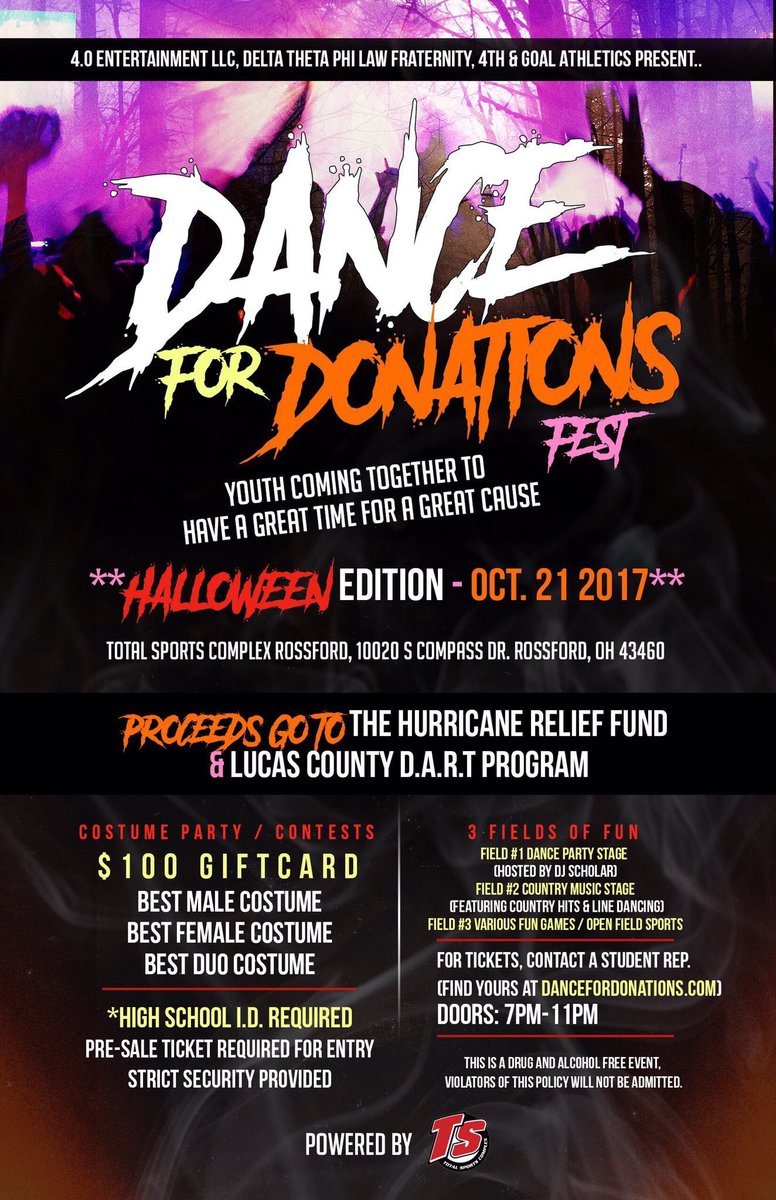 TheDjScholar's tweet photo. Just days away from this epic event! High schoolers get your tickets for @Dance4Donations while they last! https://t.co/1QOxJQXv4j