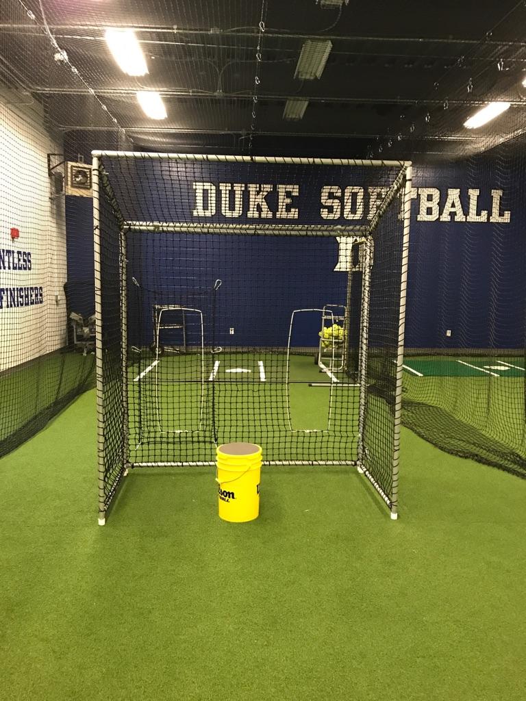 WillMinor09's tweet photo. Check out @NettingPros #Softball #FullProtector @DukeSOFTBALL. We design+fabricate+install custom #Netting for #BattingCages & On-field #BP. https://t.co/5cUH0Ucr1E