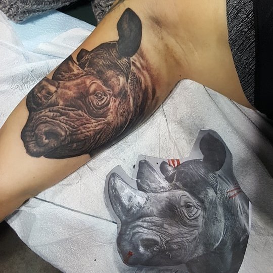 nmrk204's tweet photo. The talented Jenn willits @ 13th hour tattoo in Winnipeg,Mb has out did herself yet again.
#winnipegtattoo #animaltattoos #endangeredanimals https://t.co/oVtbi9qISX