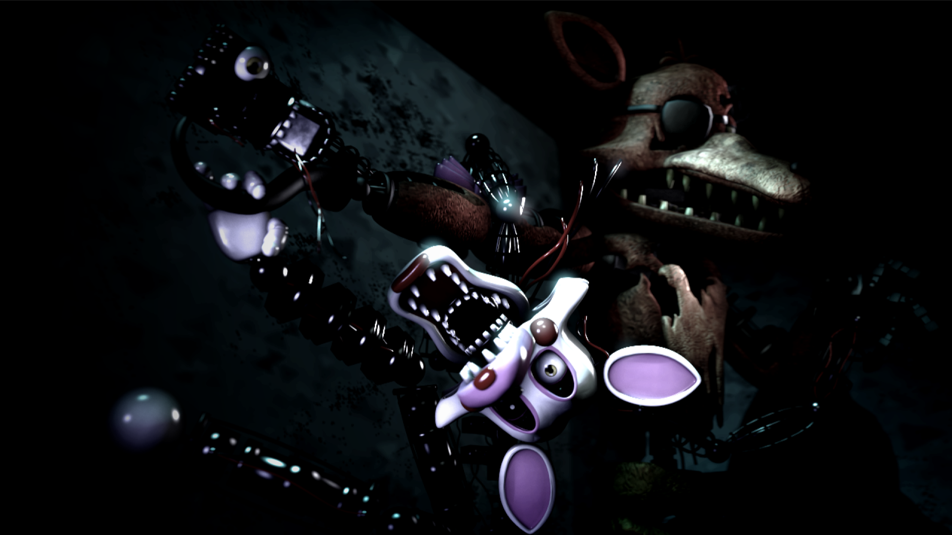 mangle x withered foxy｜TikTok Search