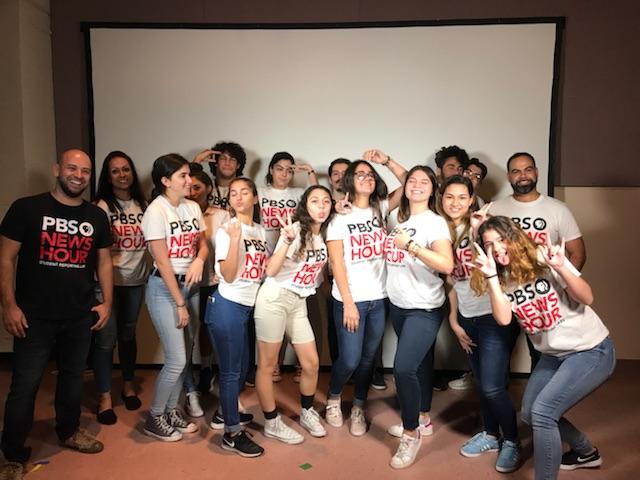 YourSouthFL's tweet image. Here's to the start of a new school year with @braddocktv @reportinglabs !  Thanks for allowing @YourSouthFL to mentor these great students!