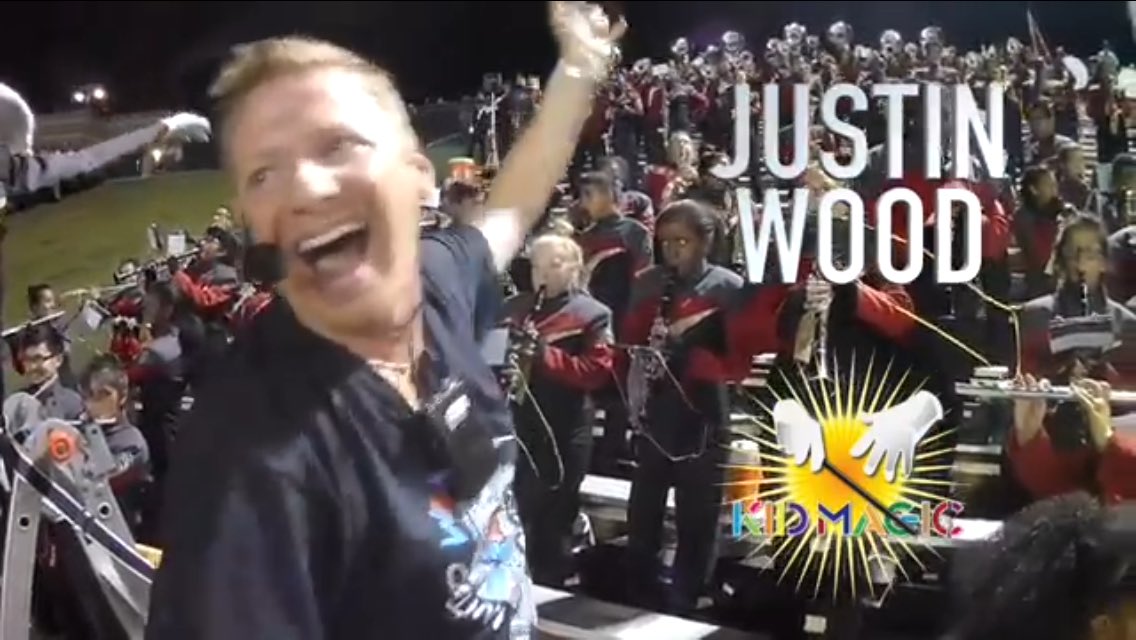 SGPHSBandLover's tweet photo. "Hi I'm Wood and all the kids feel my magic!" https://t.co/AMRwbcEUhd