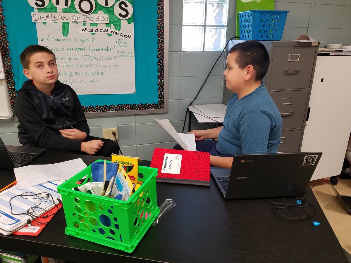grimesm51's tweet photo. Ss in 5G working with their literacy partners to find the heart and purpose of their narratives! #ripon5th #mpqtigerway #RASDinnovate https://t.co/APENVanxzL