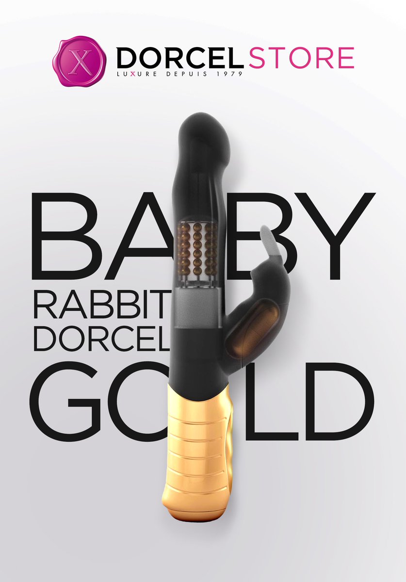 dorcel's tweet photo. vous fait vibrer de plaisir sur https://t.co/u1yIIUN1BT 
#BabyRabbitGold #DorcelStore 🔥 https://t.co/13hPWZWonH