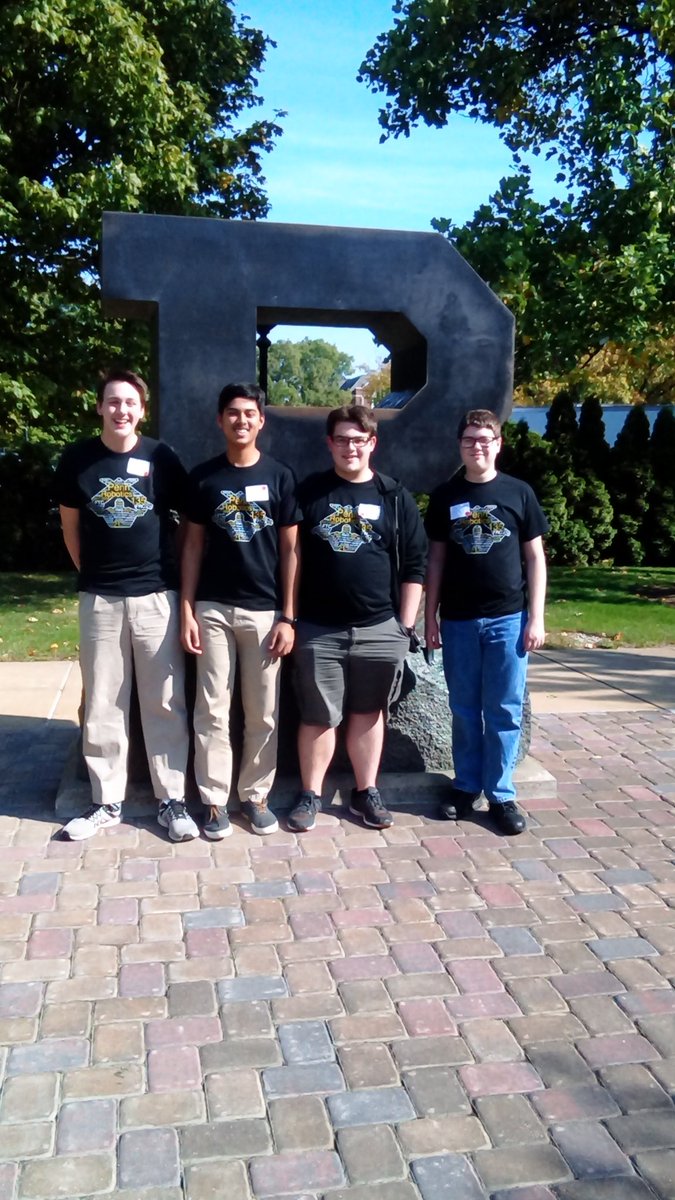 Beta4601's tweet photo. Putting the knowledge we got from #FirstForums to good use. Huge thanks to Purdue and First Inspires for the event https://t.co/3W6BcjphMC