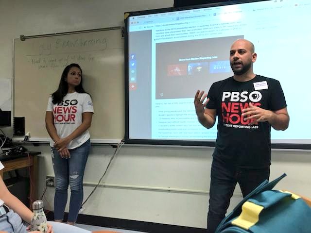 YourSouthFL's tweet image. #Mentoring @braddocktv students participating in @reportinglabs - look for their work on @YourSouthFL this year