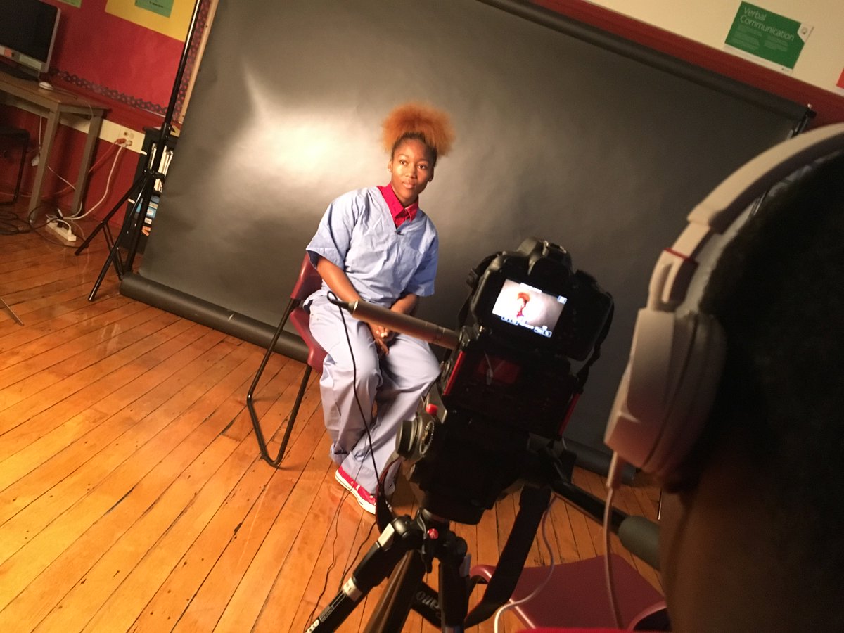 NLCPfsm's tweet photo. Senior documentary continues working on #mockumentary project.  @FreeSpiritChi @fsmjeff @fsmnewstweets @RealChiYouth @HoopsHIGHFSM https://t.co/ZuZVnmj7lj