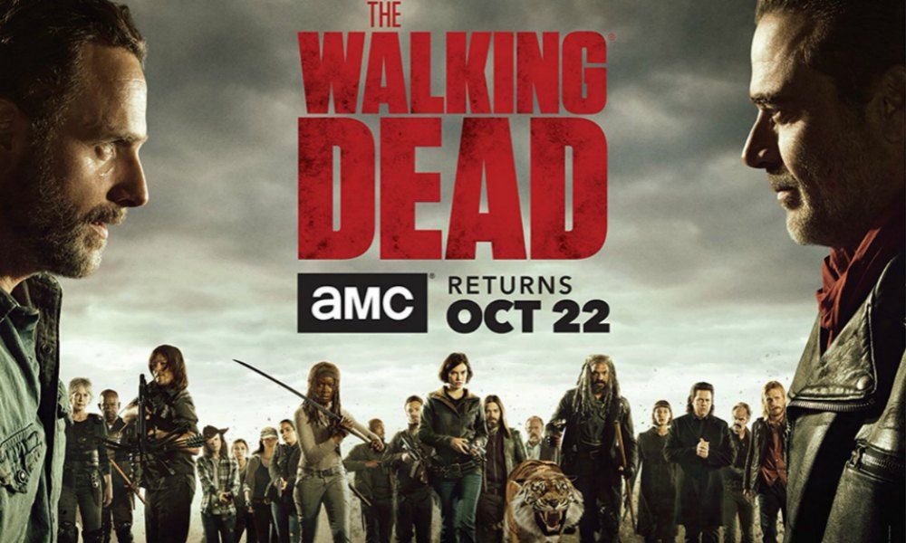 des_actu's tweet photo. Que va-t-il se passer dans The Walking Dead saison 8 ? Ne ratez pas le grand retour de la série aux zombies ce dimanche 22 octobre 2017 ! https://t.co/4GQ8ahiMRT