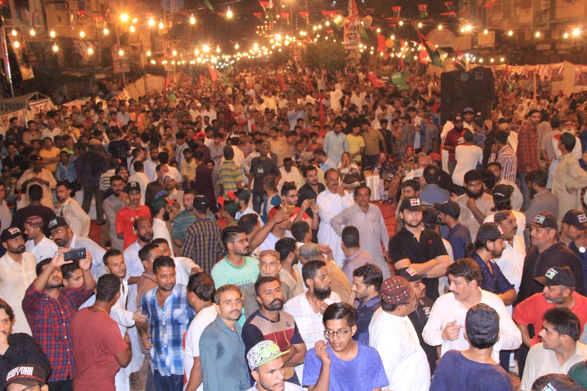 JanisaraanBB's tweet photo. #Successful #GrandJalsa #PPP #DisttSouth,
With #ChaiF Janisaraan _E_ Benazir Bhutto #Mr #BaBar_Sindhu #Sahib And #Janisaraan
At-#Liyari South #Karachi. https://t.co/ebySjme25g