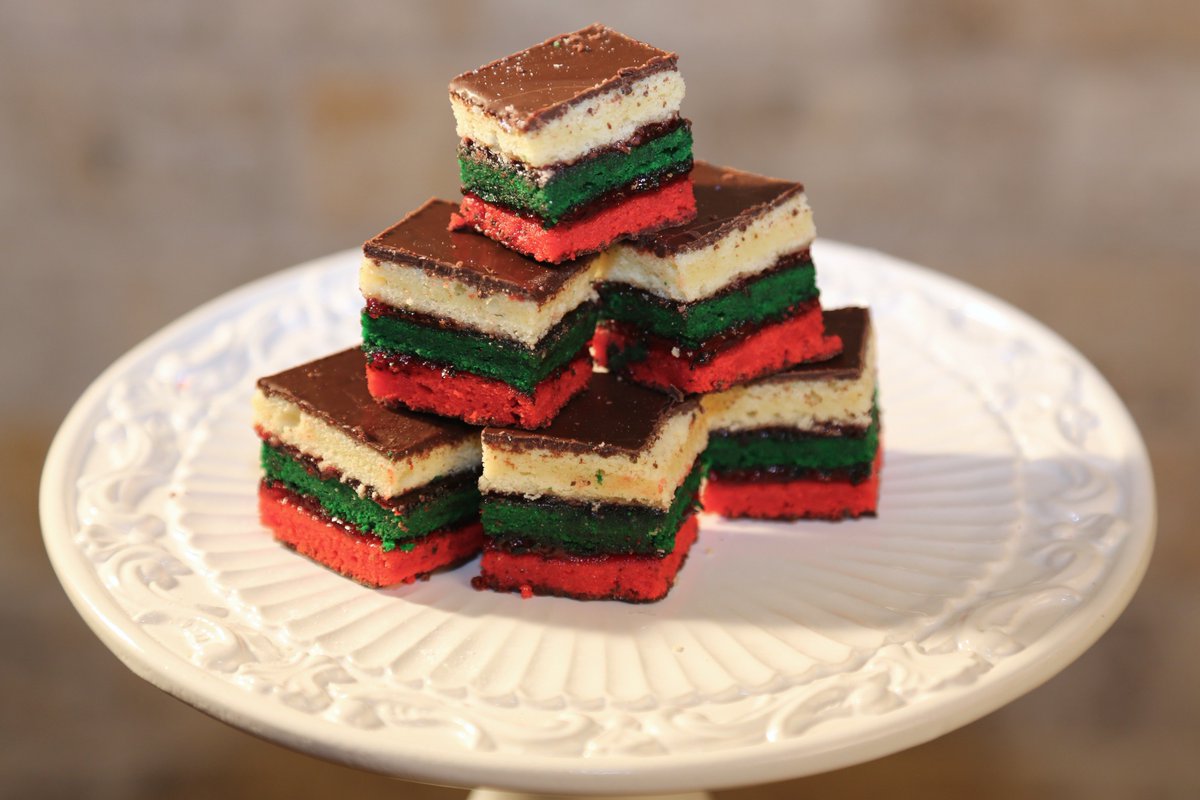 Today's #NationalBossDay. It's not too late to bring your boss a treat from our bakeries. Stop by any location for these tri-color treats!