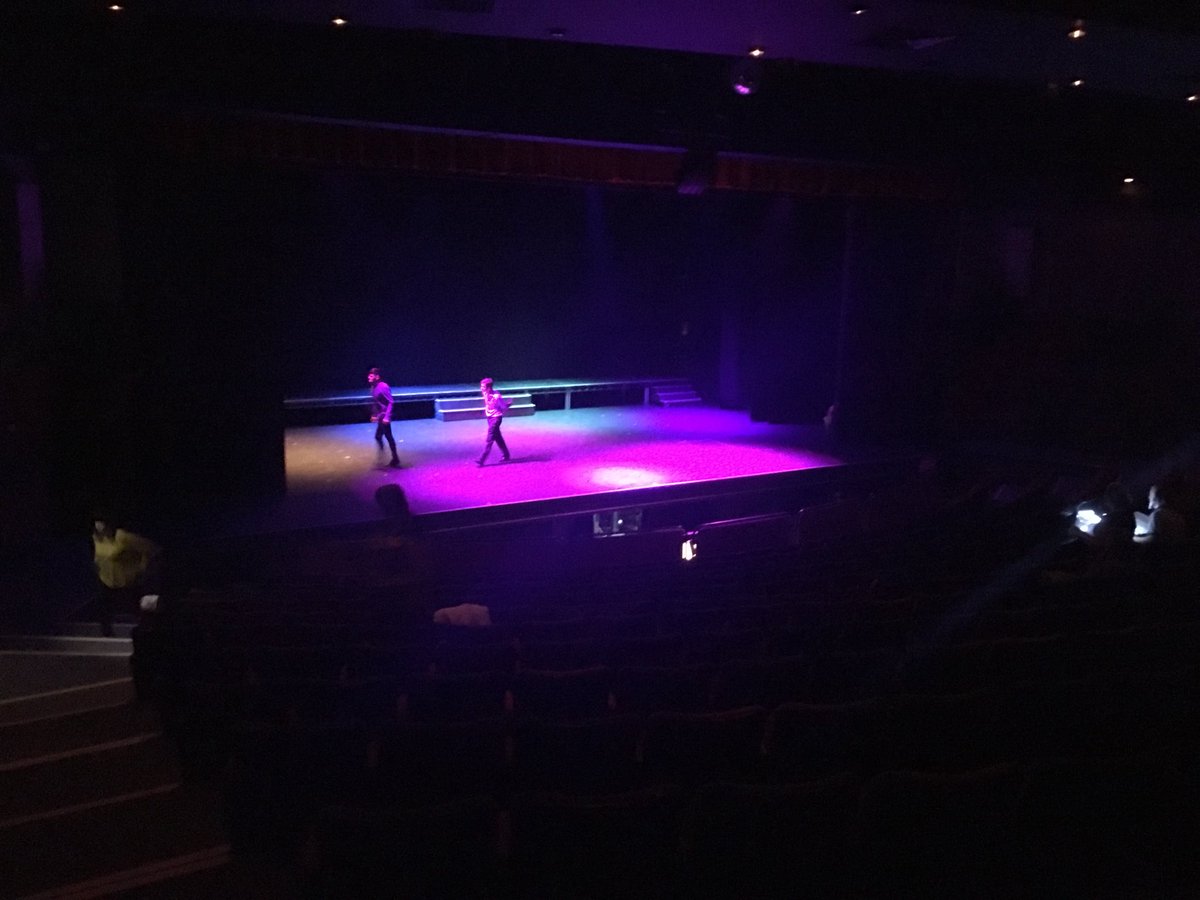 LyttonPlayers's tweet photo. The #technicalrun is well under way at @GCTStevenage #guysanddolls #lyttonguysanddolls #musicaltheatre #stevenage #localtalent #amdram https://t.co/cUSmbnAkvx