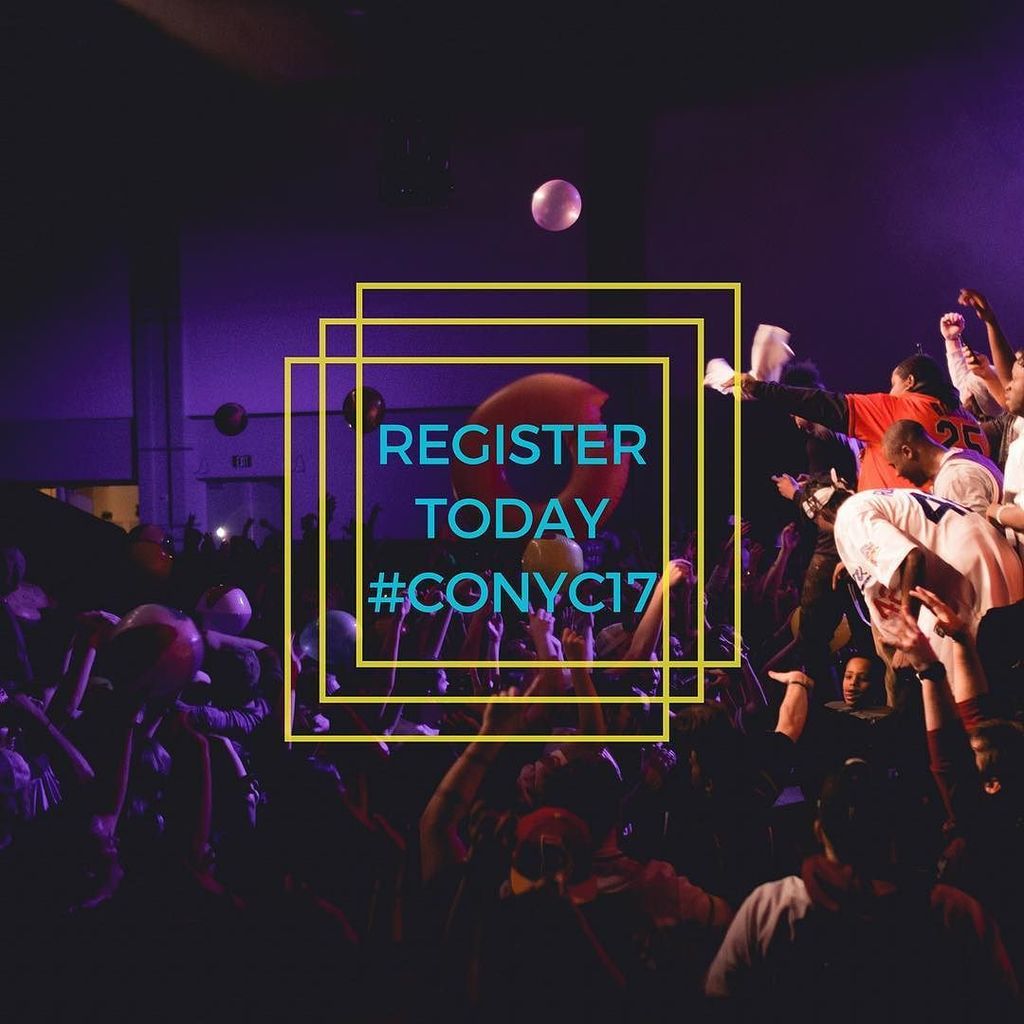 conycchatt's tweet photo. Have you registered yet for the most epic party of the year, 5 days of growth, an lifetime investment? #conyc17 
L… https://t.co/SBpjhR3bv3 https://t.co/eTbs8dB30P
