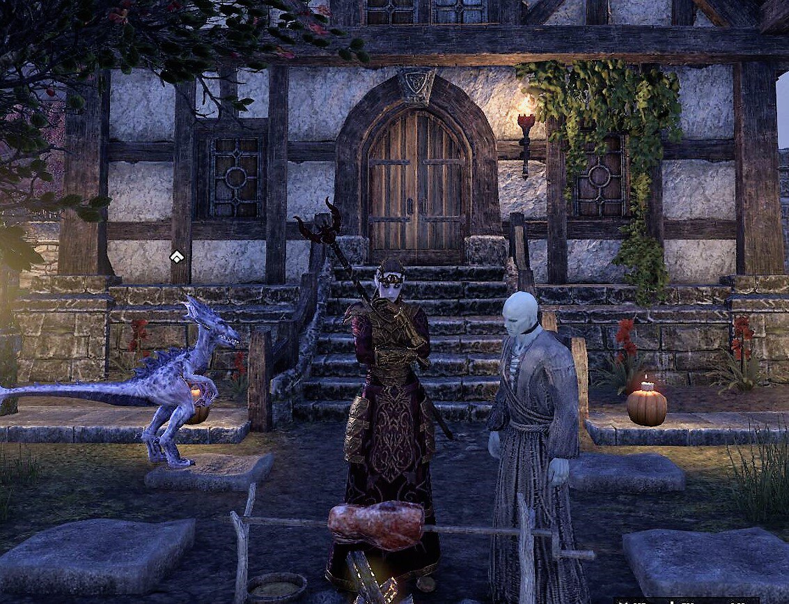 MaiqTehLiar's tweet photo. Jeff, that same piece of meat has been on the spit for weeks. No, don't give me the side-eye, Jeff, you know it to be true. #ESO #shitchef https://t.co/0z7wAZIYqh