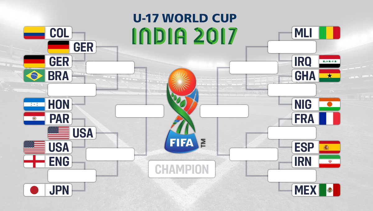 USYNT's tweet photo. One step closer to the 🏆

The U-17 #USMNT now awaits its quarterfinal foe » https://t.co/TS46s7wZ1G https://t.co/GscK5OnP5I