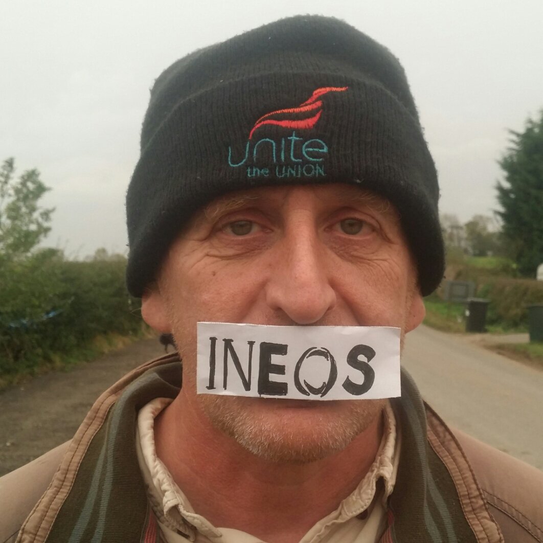 F_F_Ryedale's tweet photo. .@INEOS are trying to stop our #RightToProtest by privatising the law - #INEOSvTHEPEOPLE case to continue 30th Oct. https://t.co/AAvlO8uzjl https://t.co/GdxLQ2Np4P