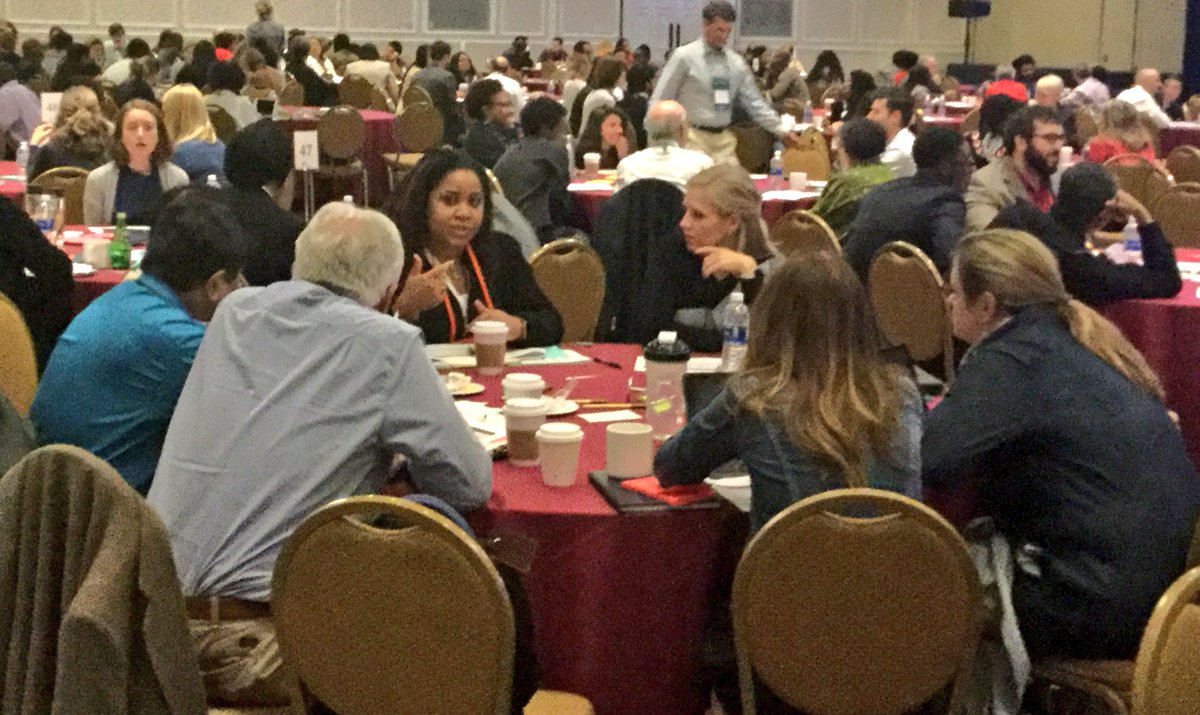 CultureofHlthLd's tweet photo. Implicit bias discussion activity lead by #2017RWJFLeaders table facilitators w/ @natalie4health @HealthyKara #2017FallInstitute https://t.co/x7zRXxYNq8