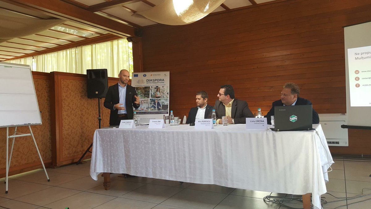 smartdevcenter's tweet image. Conferința de lansare a proiectului DIASPORA ÎNTREPRINZĂTOARE.
Mai multe informatii pe diasporaintreprinzatoare.ro