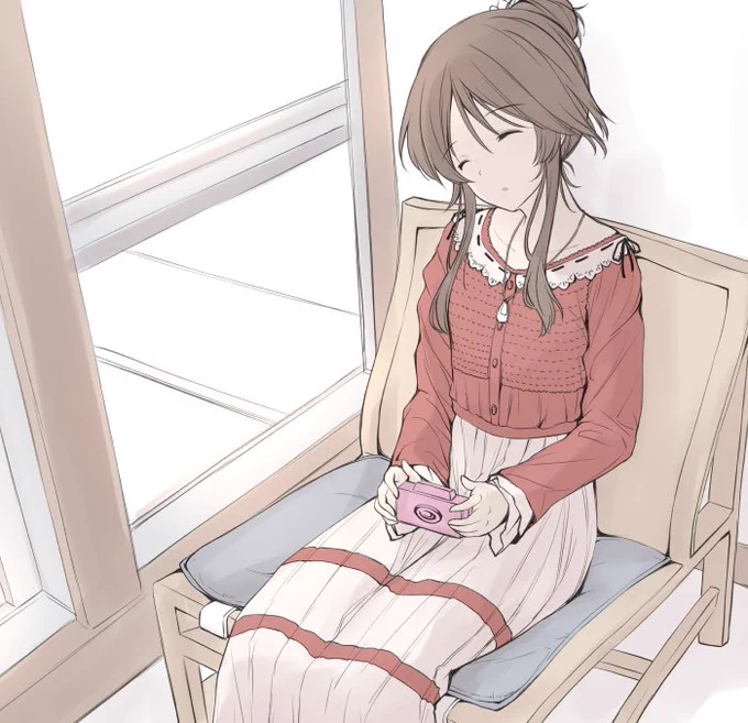 なんとなく描き始めたあーちゃんラフ 