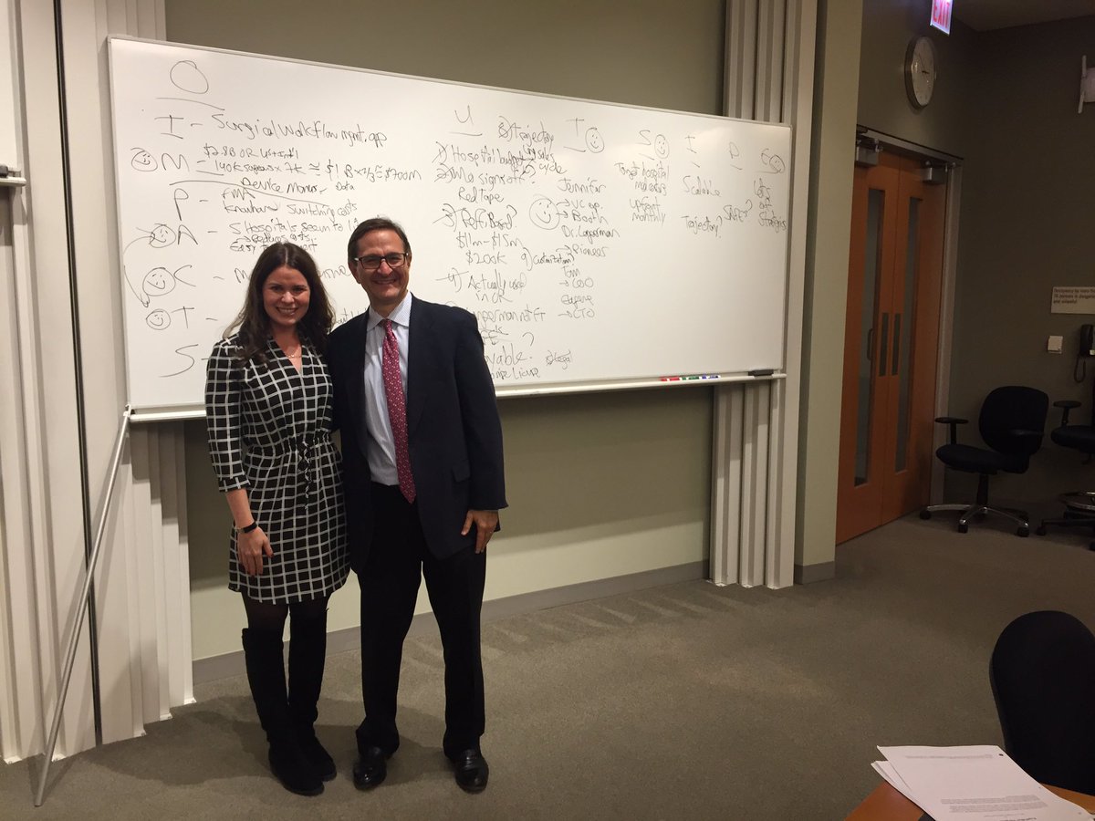 I was honored to be a guest speaker today at @BoothFullTime EFPE with Prof. Kaplan to tell the @ExplORerSurg Series A story! #outsideimpacts