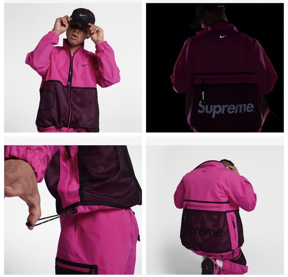 nike x supreme tracksuit