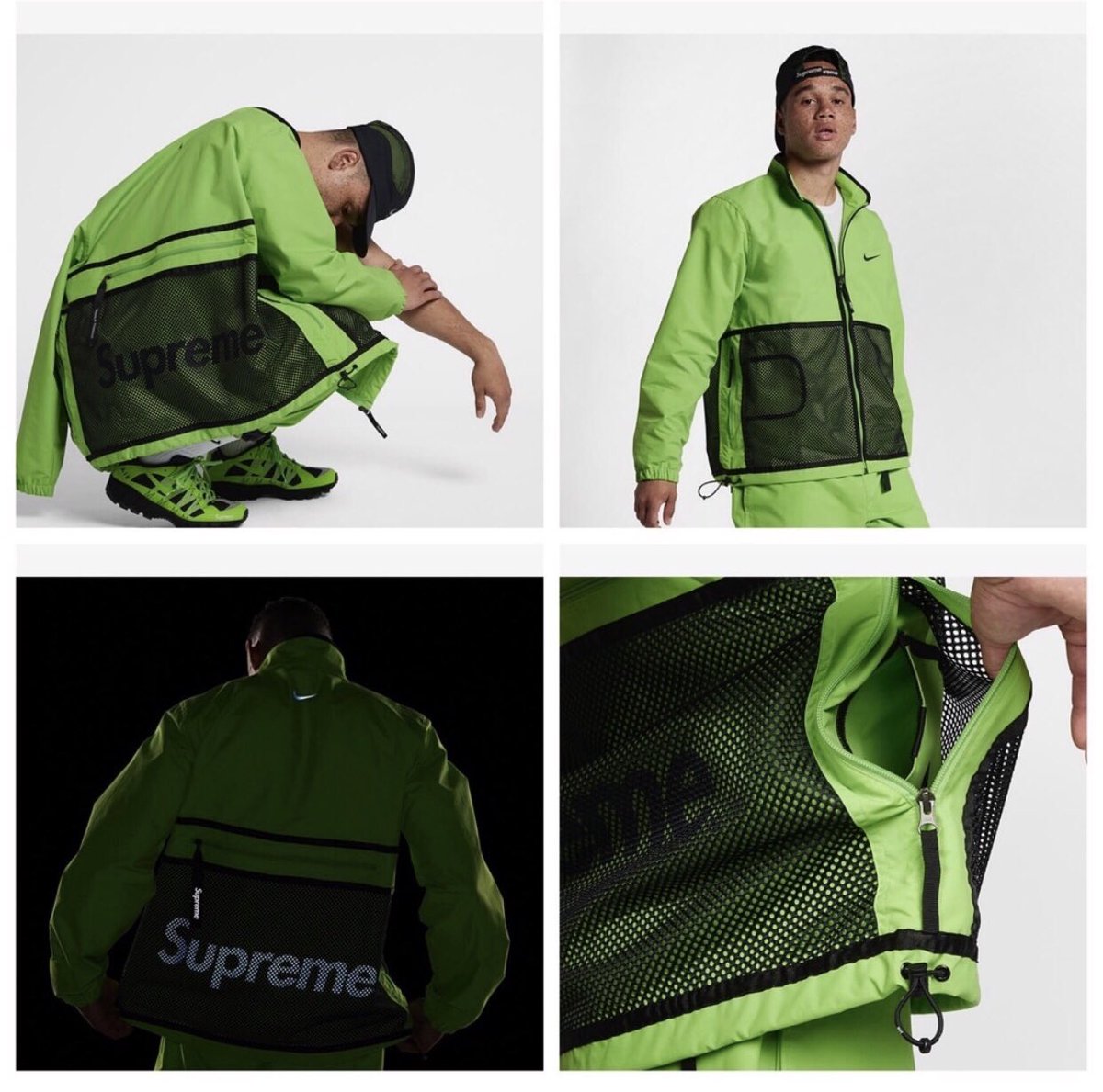 supreme x nike tracksuit