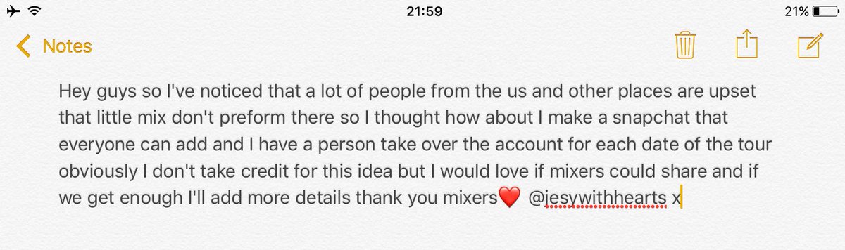 JesyWithHearts's tweet photo. Mixers please share❤#LittleMix #GloryDaysTour https://t.co/EH0gpztRJO