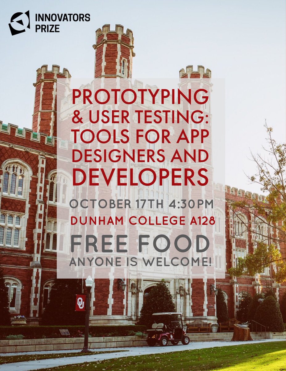 Don’t forget! Tomorrow night! You won’t want to miss this event if you are interested in app development! Free food as well!