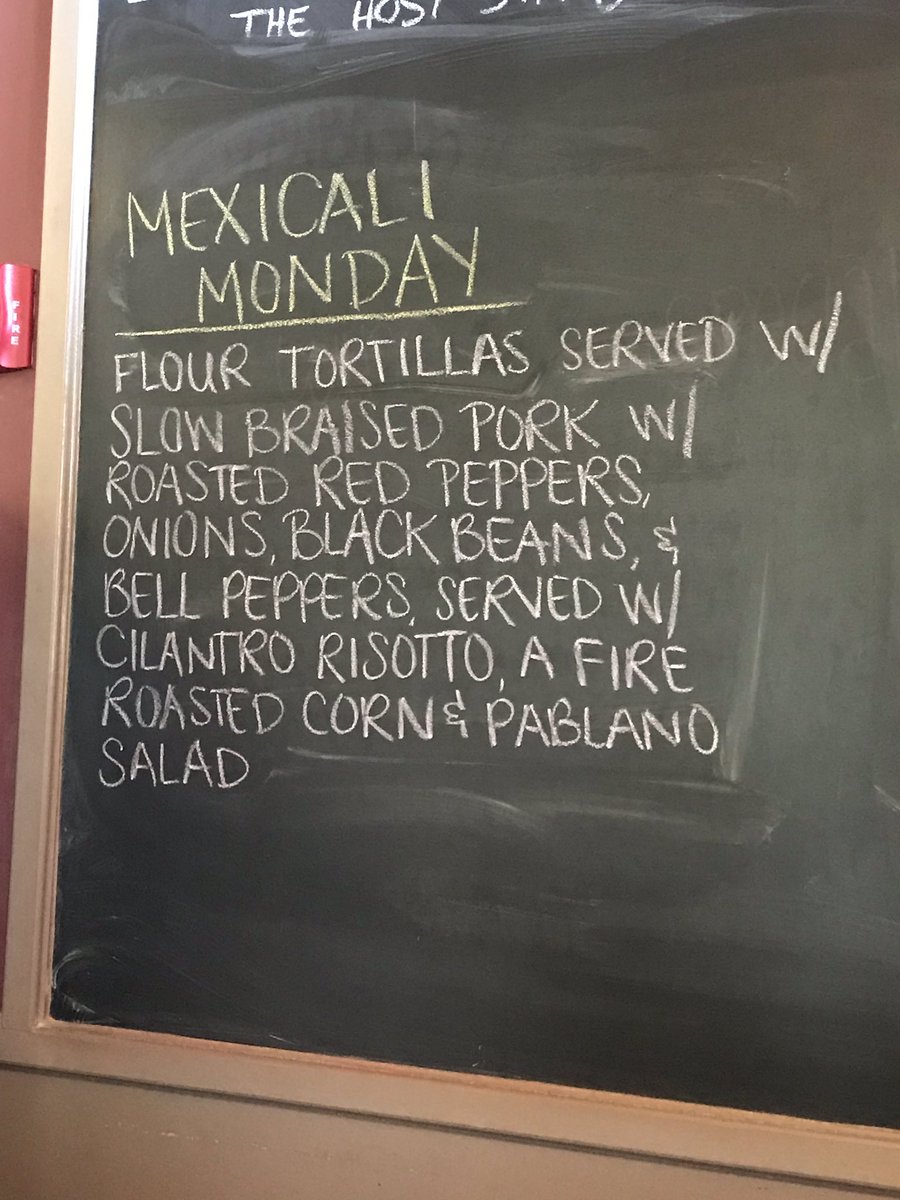 Mexicali Monday dinner special!