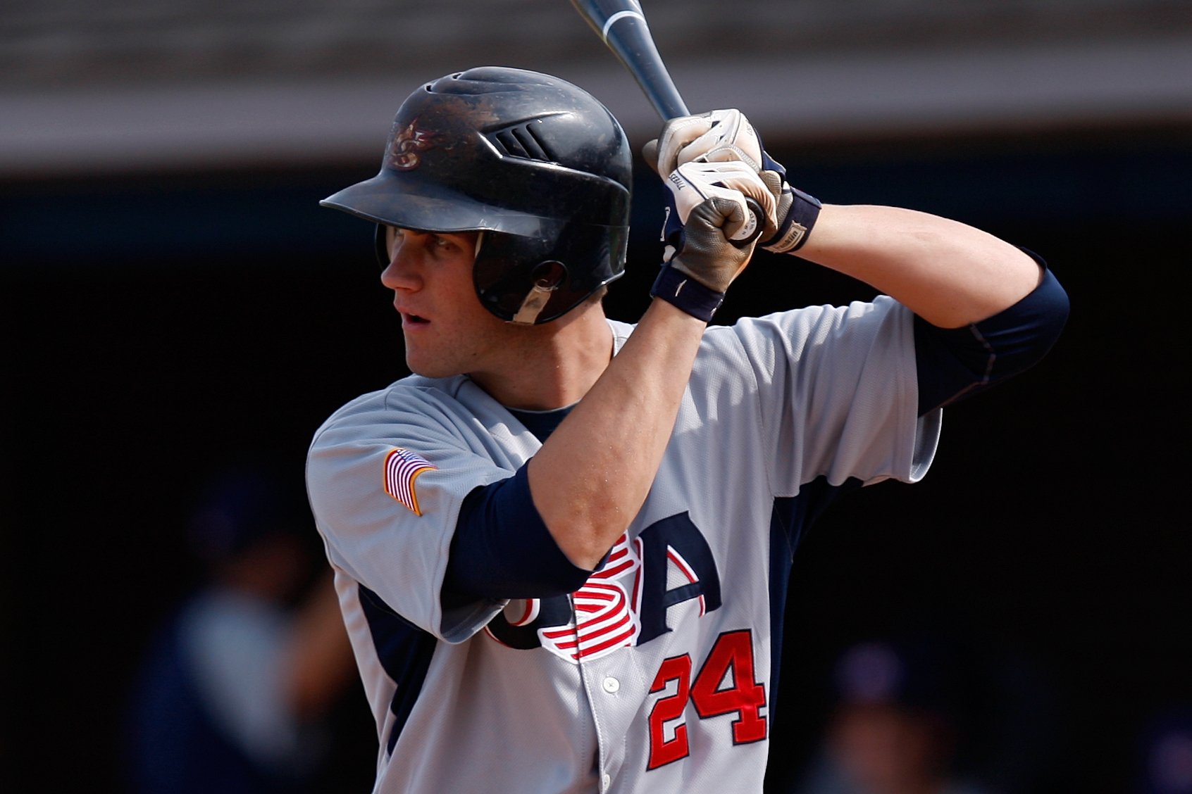 Bryce Harper, before the flow. 

Happy birthday, 