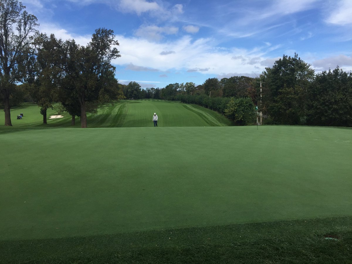 HillendaleTurf's tweet photo. Playing at the @MidAtlGCSAA Stewards of the Chesapeake outing at @BCC1898Golf. The place looks great unlike my swing. https://t.co/HnbTWApVA3