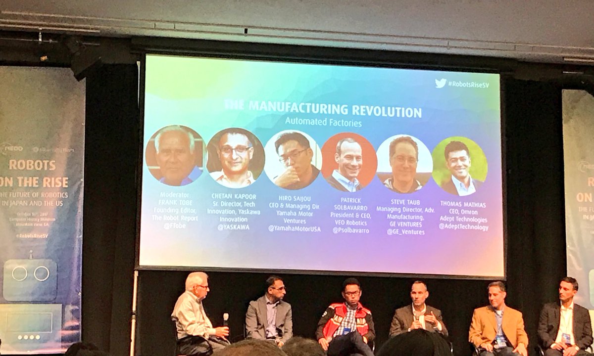 casciaro_a's tweet photo. Good news, #robots will not (yet) steal our #manufacturing #jobs ! #ManufacturingRevolution #RobotsRiseSV @SVForum https://t.co/UnRPSXjXUG