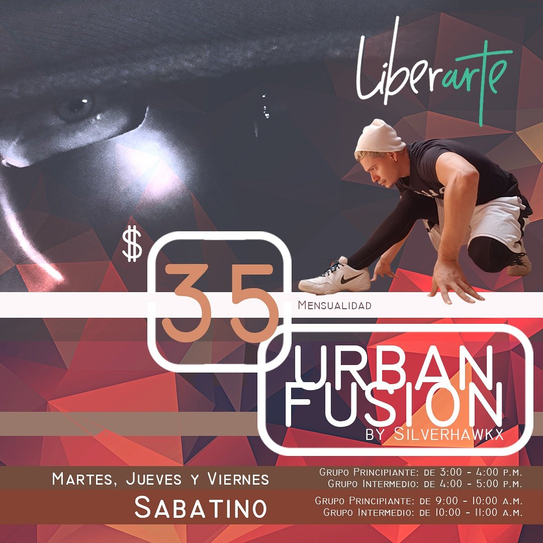 SILVERHAWKX's tweet photo. No se lo pierdan...

#URBANFUSION by #Silverhawkx en @LiberarteN 

Martes, Jueves y Viernes.
Sabatino.

Valor de $35 el mes. https://t.co/ptN82aijYb