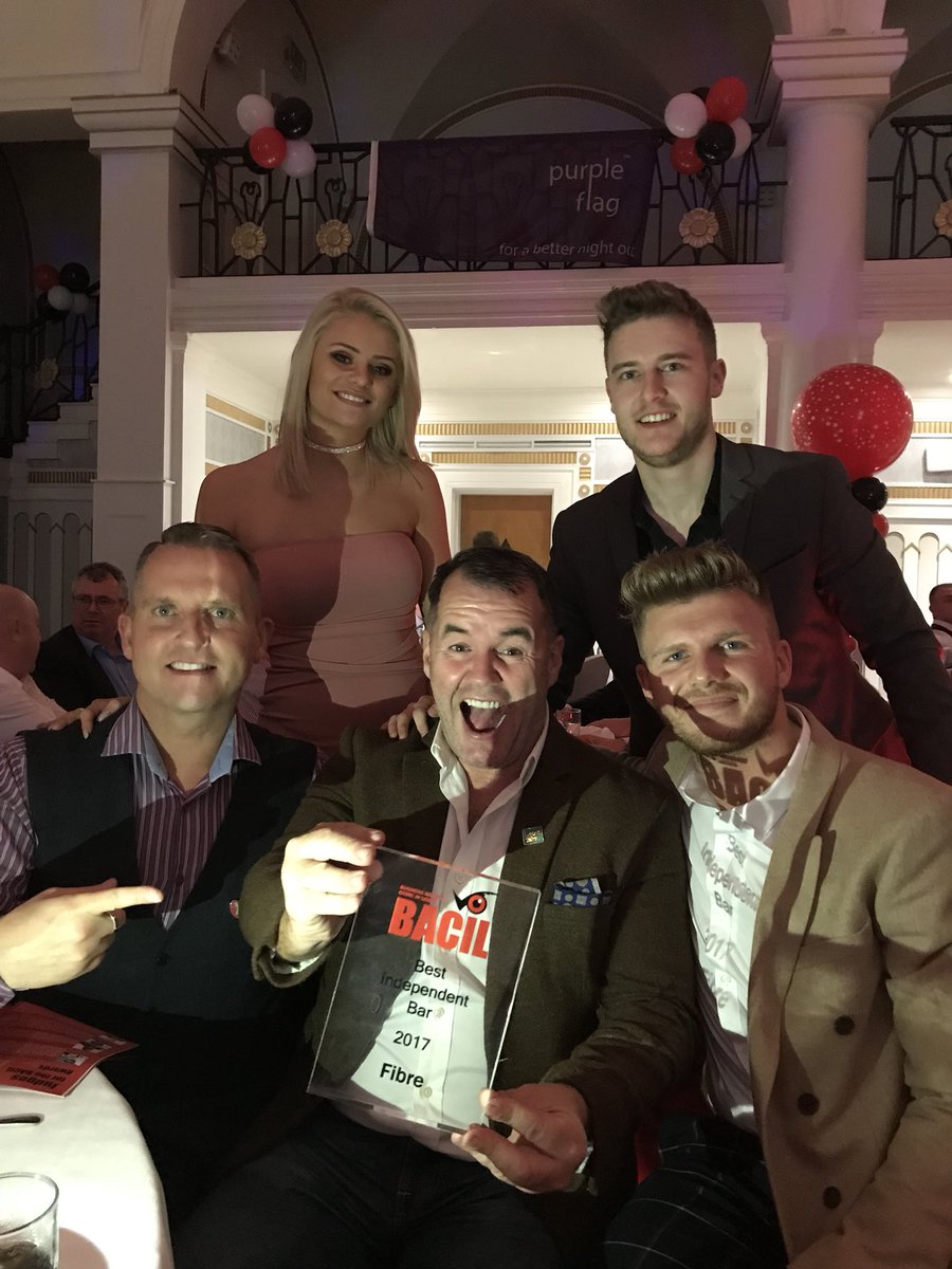 TerryGeorge's tweet photo. I’m delighted my @BarFibreLeeds has just won!! “Best Independent Bar” at the #BACIL Awards #Leeds Thanks to our great team 👌🏼 https://t.co/6nmVJpbdeV