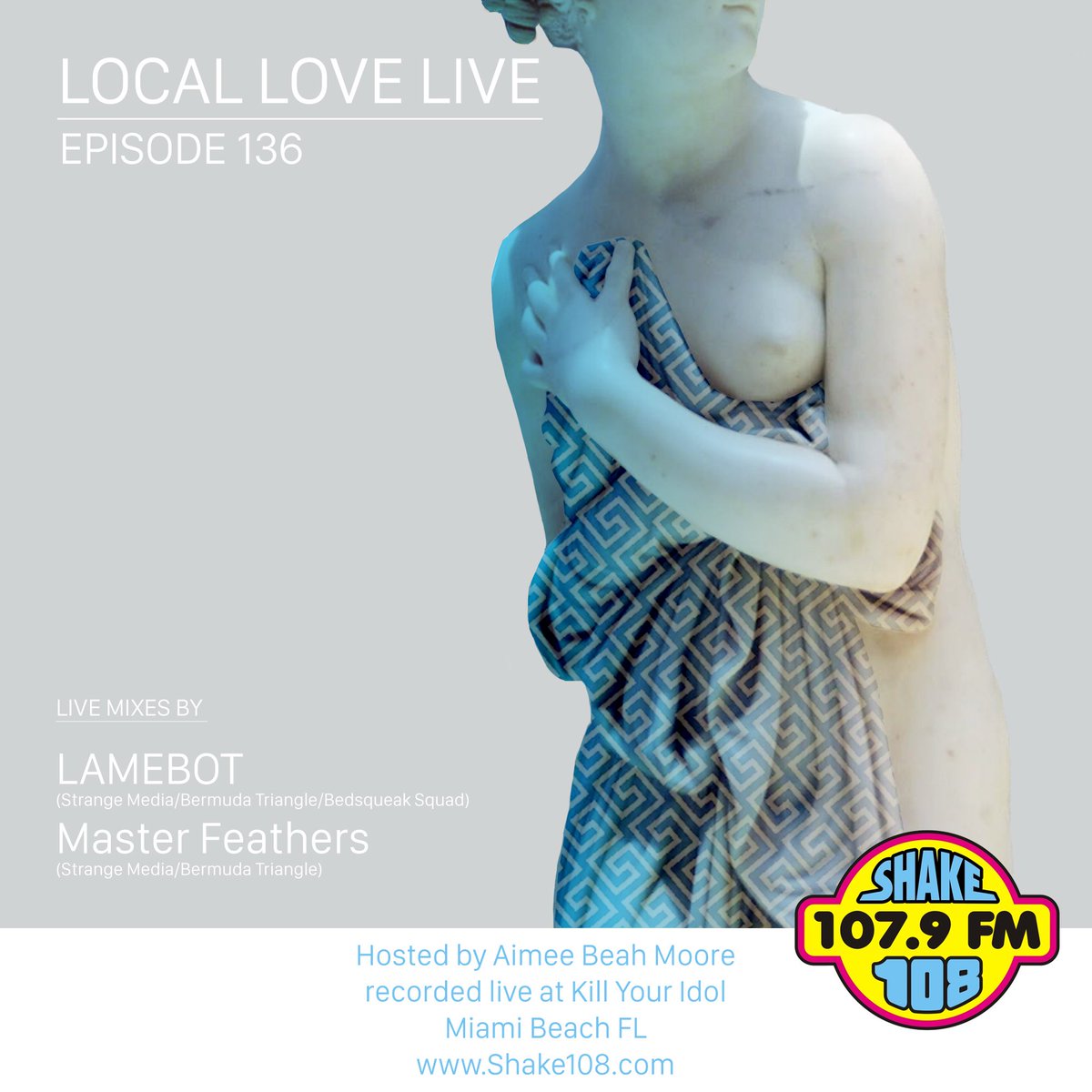 LAMEBOTMUSIC's tweet photo. catch the #LiveMix with me & @masterfeathers live from @KillYourIdolMIA in #southbeach on @Shake108FM #LocalLoveLive show! https://t.co/RYzLyJv7Qq mad tunes, all bass
Shouts 2 @Strange_Media & @BedSqueakSquad
#BassMusic #FutureBass #MiamiDJs https://t.co/YcHjAwoP27