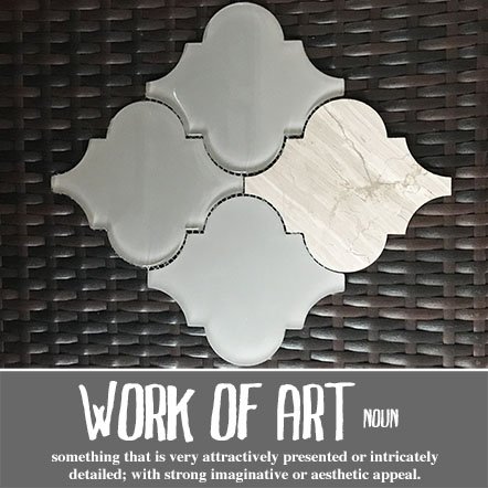 OceanMosaics's tweet photo. #workofart Sharing a work of art is special #arabesquedesign #arabesquetile #arabesquekitchenidea #arabesquebathroom https://t.co/4Sxqr6FRQO https://t.co/8M3bESVH2W