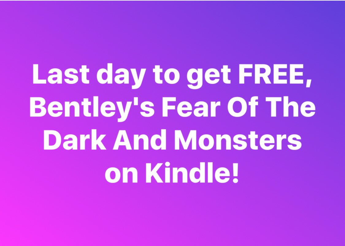 jamiebachelis's tweet image. Last day! FREE Bentley The Bunny download on Kindle!