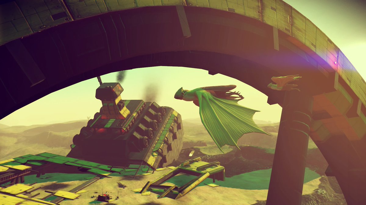 NMSsnaps's tweet photo. Awesome snaps by:
@CraigPetersenNZ 

#NMS
#NMSsnaps 
#NoMansSky 
@hellogames https://t.co/4ShcZ59GXp