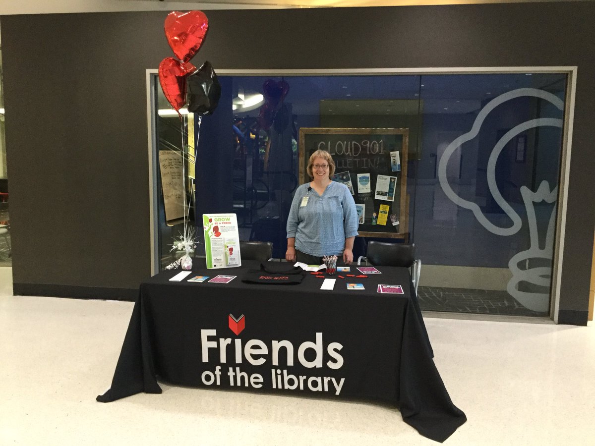 FOLMemphis's tweet photo. Stop by your favorite library to find out how to become a Friend of the Library! #Happyfolweek #memphislibrary https://t.co/4VrDYVXDU7