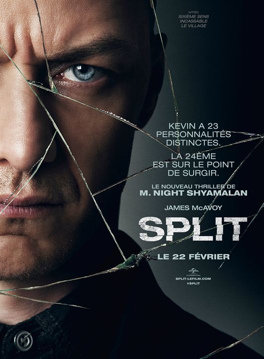 cinetud's tweet photo. Que feriez vous si vous tombiez sur une personne ayant 23 personnalités ? Split, un thriller particulièrement dérangeant et surprenant. https://t.co/xmNsqLcklV