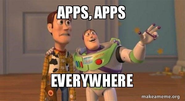 AlysonGeddes's tweet photo. The feeling after class today. APPs galore to use in the classroom #Tech36L4 @alreyner https://t.co/H3hMD9WJXN