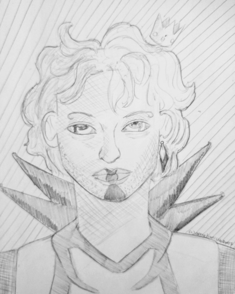 OperationUGAWTS's tweet photo. My little #shadowprince for #drawtober2017. He's actually a #prince of darkness, but oh well. He's been remade from a different #concept. https://t.co/4JpYY2QyVI