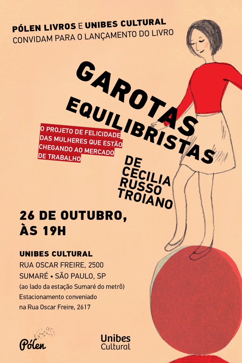 maequilibrista's tweet photo. Lançamento livro: Garotas Equilibristas, o projeto de felicidade das mulheres que estão… https://t.co/bpS425dbTI https://t.co/FmUTcRMvOb