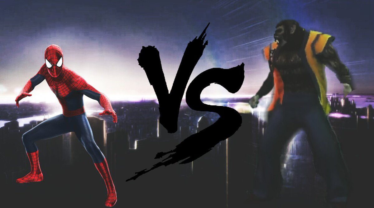 YankeeGoku's tweet photo. 『#EclipseApocalypse — #SpideyVSOozaru』
「 @arxchnidhxro 」 https://t.co/KRBxB2pVqu